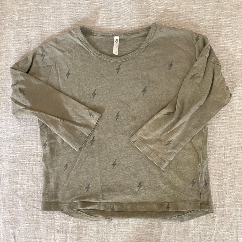 Rylee + Cru Lightening Bolt Longsleeve T-shirt